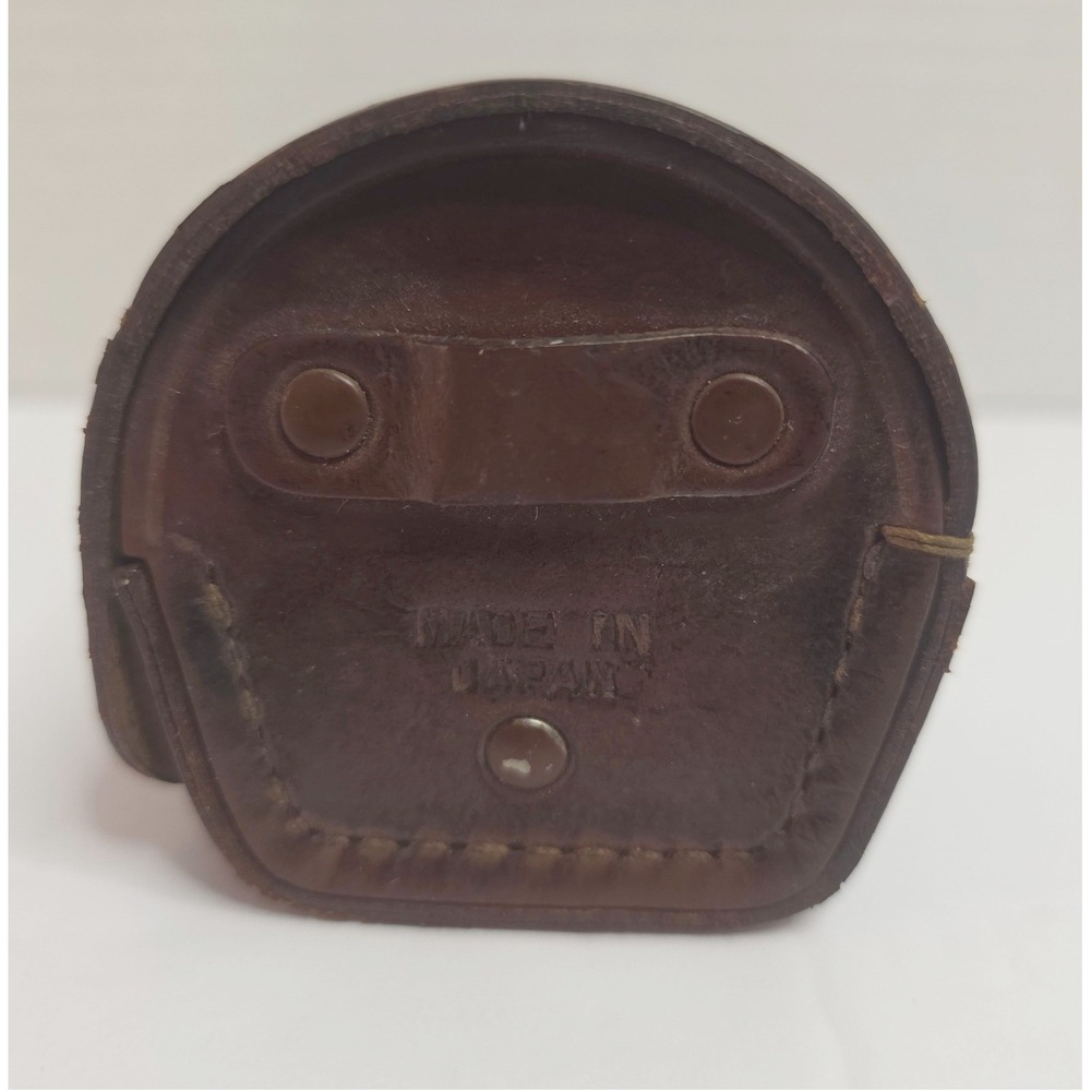 Vintage Walz Vented Lens Hood for Nikkor f/1.4 W/ UV Filter Leather Case  AS IS